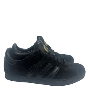 Adidas Men's Black Gazelle Sneakers